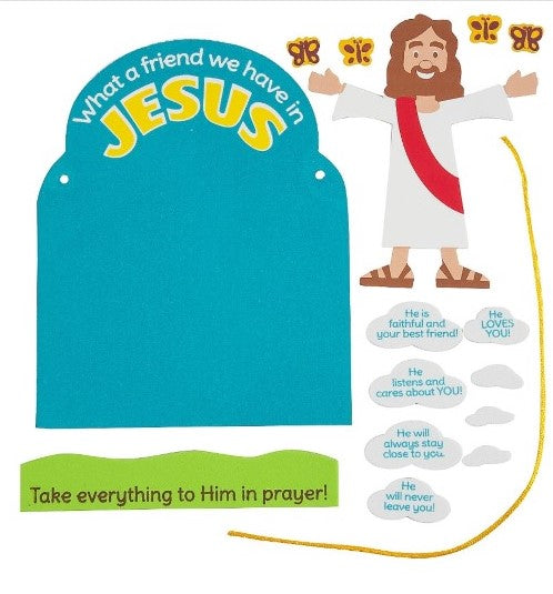 Sunday School Jesus craft activity kit for children