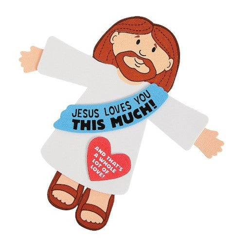 Jesus religious craft activity for children