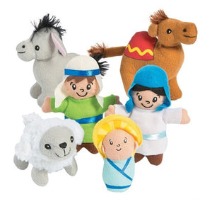 Mini Nativity Plush Set