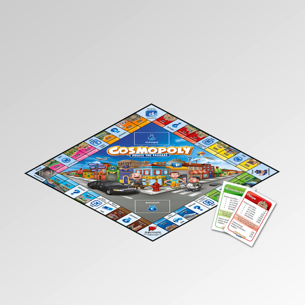 greek board game- cosmopoly greece board game