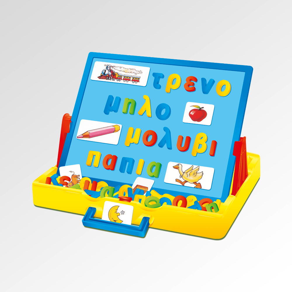 Greek Magnetic Letters Case – Alphabeta Language Resources