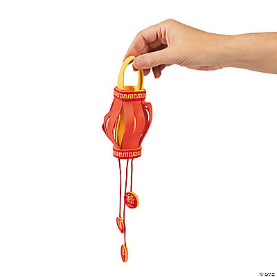 chinese celebrations- chinese new year education- good fortune lantern craft activity for kids