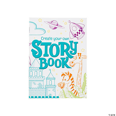 create and write your own story book- learning supplies