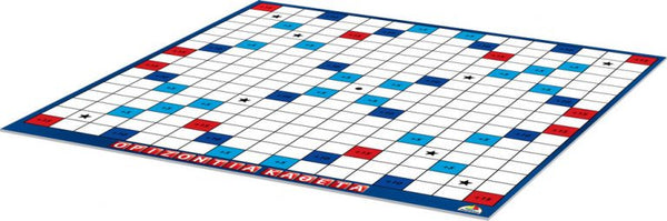 greek educational resource, greek scrabble board game