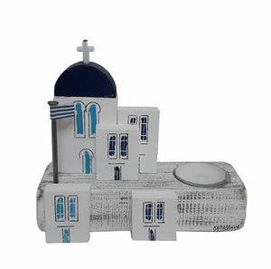 greek orthodox religious item, kantilaki tea light candle holder, greek church, greek flag