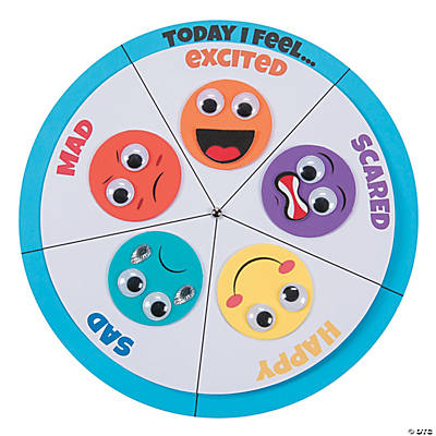 educational pre-school resources, emotions craft activity for kids